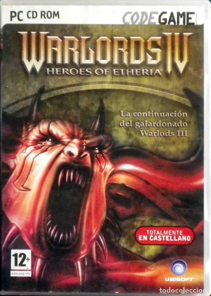 Videojuegos y consolas: CODEGAME: Warlords IV Heroes of etheria - Completo e impecable. Colecci&oacute;n particular. - Foto 1