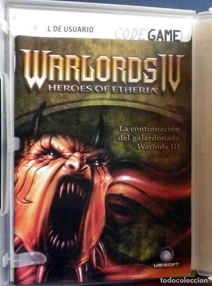 Videojuegos y consolas: CODEGAME: Warlords IV Heroes of etheria - Completo e impecable. Colecci&oacute;n particular. - Foto 3