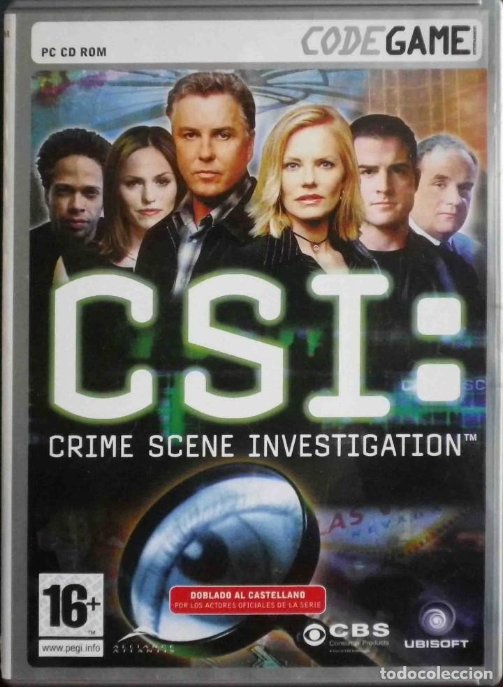 Videojuegos y consolas: CODEGAME: CSI : Crime Scene Investigation C.S.I. - Completo e impecable - Colecci&oacute;n particular - Foto 1