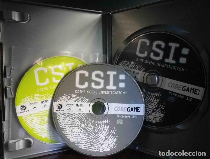 Videojuegos y consolas: CODEGAME: CSI : Crime Scene Investigation C.S.I. - Completo e impecable - Colecci&oacute;n particular - Foto 3