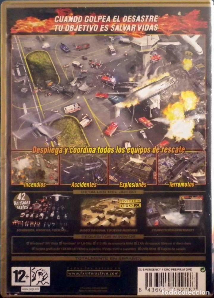 Videojuegos y consolas: FX - Emergency 4 Edici&oacute;n Oro con instrucciones. - Foto 2