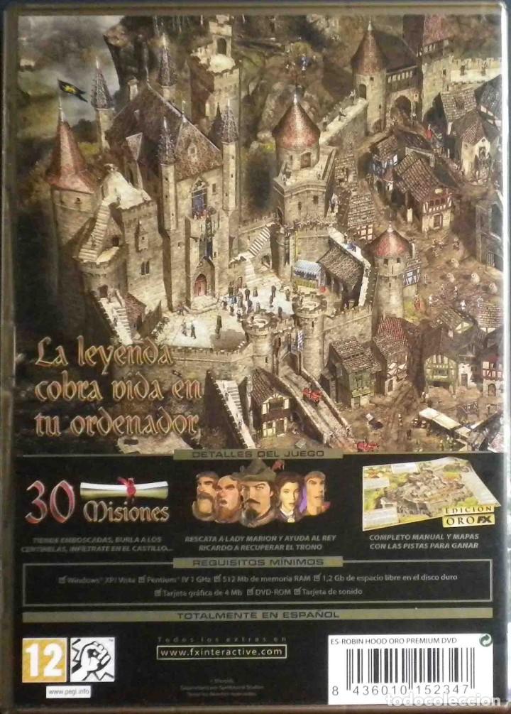 Videojuegos y consolas: FX - Robin Hood - Edici&oacute;n de Oro - Con manual. - Foto 2