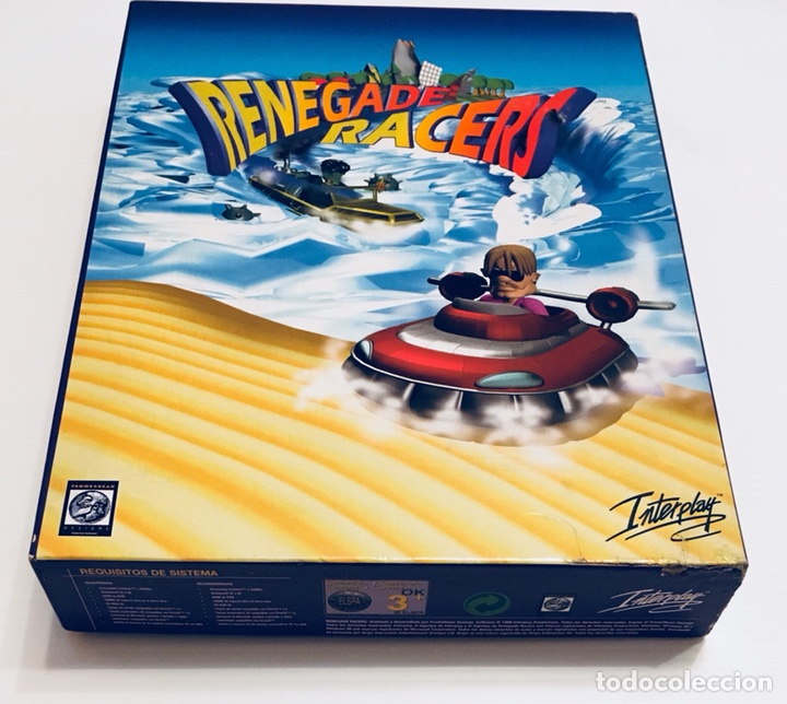 Videojuegos y consolas: Renegade Racers [2000] Interplay [PC CDROM] espa&ntilde;ol - Foto 3