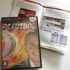 Videojuegos y Consolas: PC FÚTBOL 2006 - VÍDEOJUEGO DEPORTE - ON GAMES - MICHAEL ROBINSON EN PORTADA - PC CD ROM - LIBRETO