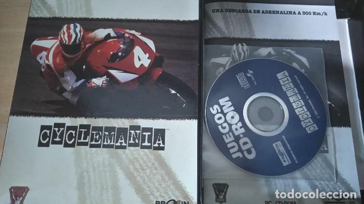 Videojuegos y consolas: CYCLEMANIA JUEGO PC CAJA CARTON - Foto 1