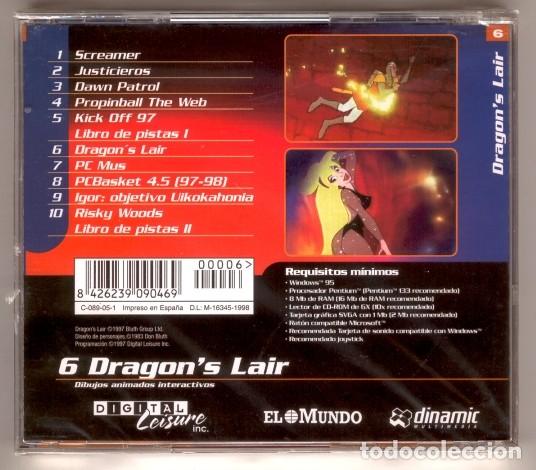 Videojuegos y consolas: Dragons Lair - Precintado - Cl&aacute;sico &eacute;poca Windows 95 - Foto 2