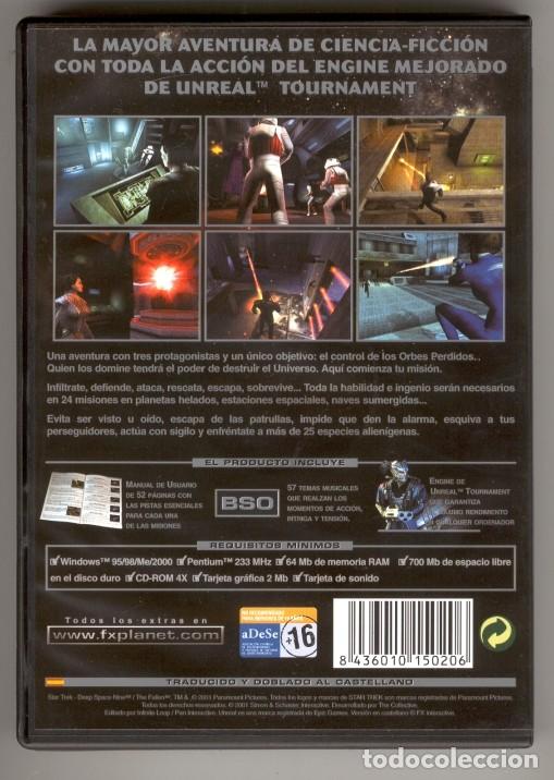 Videojuegos y consolas: The Fallen - Star Trek Deep Space Nine - Foto 2