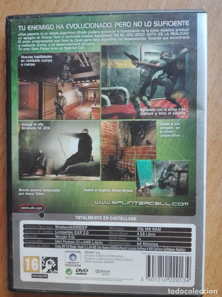 Videojuegos y consolas: Splinter Cell.Chaos Theory - Foto 3