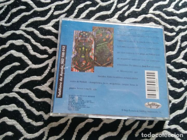 Videojuegos y consolas: ANTIGUO PC CD-ROM PINBALL MAN&Iacute;A - SOFTKEY (A&Ntilde;O 1997) - Foto 3