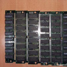 Videojuegos y Consolas: 03-00081 6 MEMORIAS RAM -J60 - 72 PIN. Lote 128825519