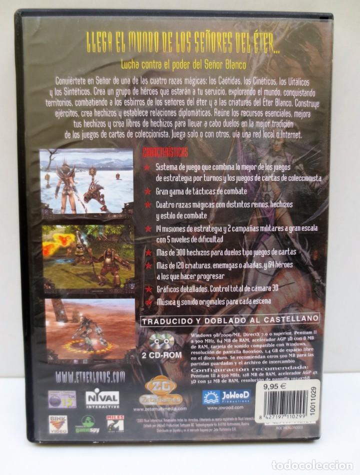 Videojuegos y consolas: JUEGO PC - ETHERLORDS - EDICION ESPA&Ntilde;OLA - COMPLETO - Foto 4