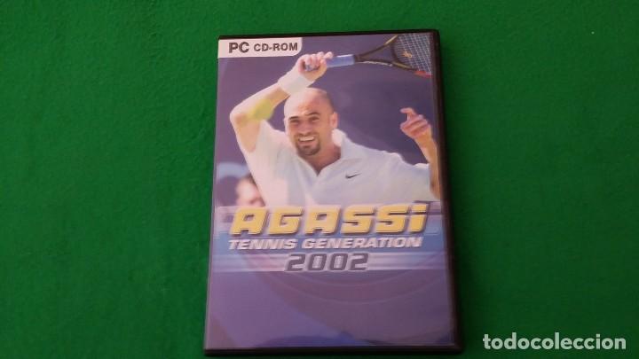 Videojuegos y consolas: Juego PC &ndash; Agassi &ndash; Tennis Generation 2002 - Foto 1