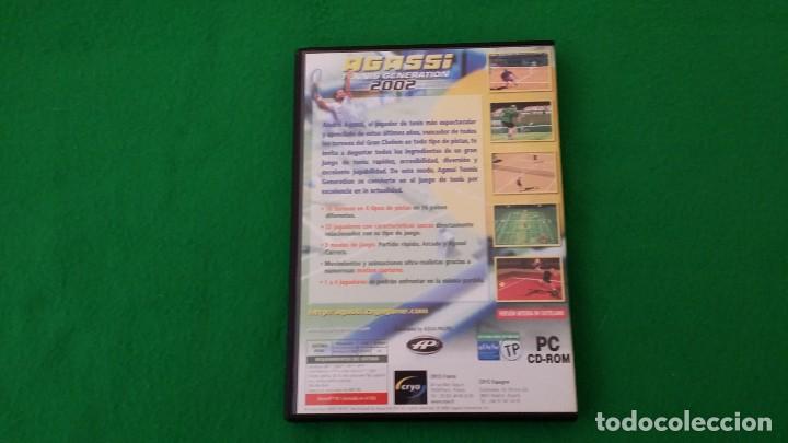 Videojuegos y consolas: Juego PC &ndash; Agassi &ndash; Tennis Generation 2002 - Foto 2
