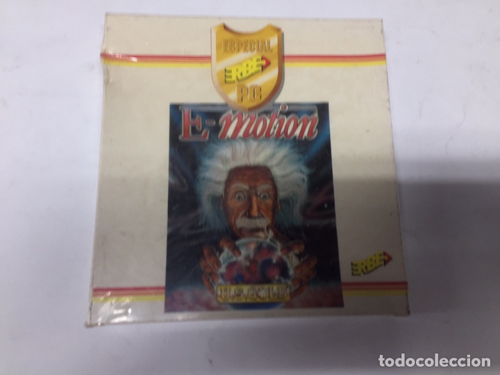 Videojuegos y consolas: Juego pc antiguo E-MOTION precintado marca ERBE - Foto 1