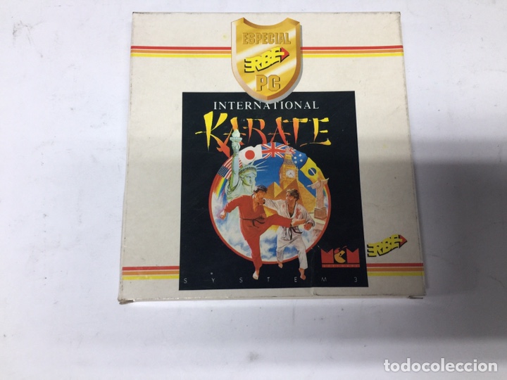 Videojuegos y consolas: Juego de pc ERBE antiguo internacional KARATE - Foto 1