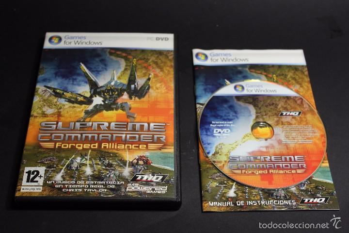 Videojuegos y consolas: SUPREME COMMANDER - FORGED ALLIANCE - PC - Foto 3