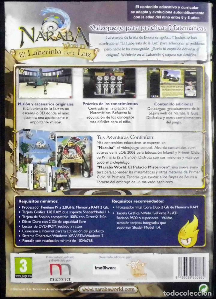 Videojuegos y consolas: PC: Naraba - El laberinto de la luz - Descatalogado - Foto 2
