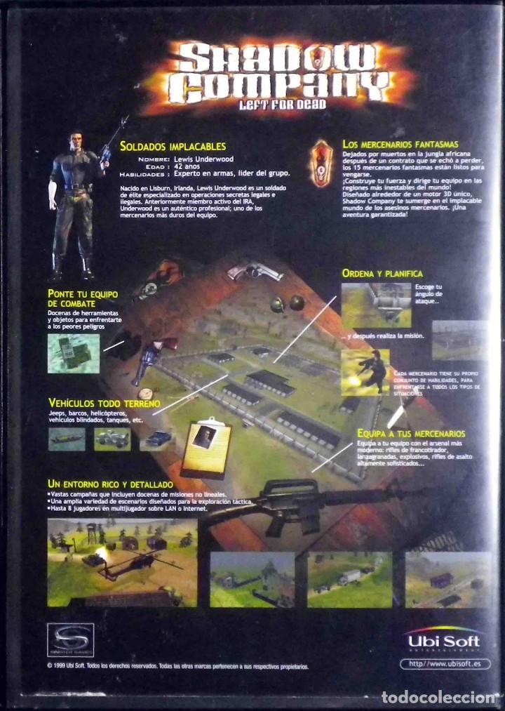 Videojuegos y consolas: PC: Shadow Company - Left for dead - PC CD-Rom - Foto 2