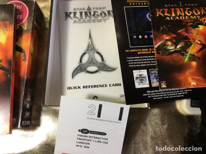 Videojuegos y consolas: STAR TREK KLINGON ACADEMY - JUEGO PC - Foto 3