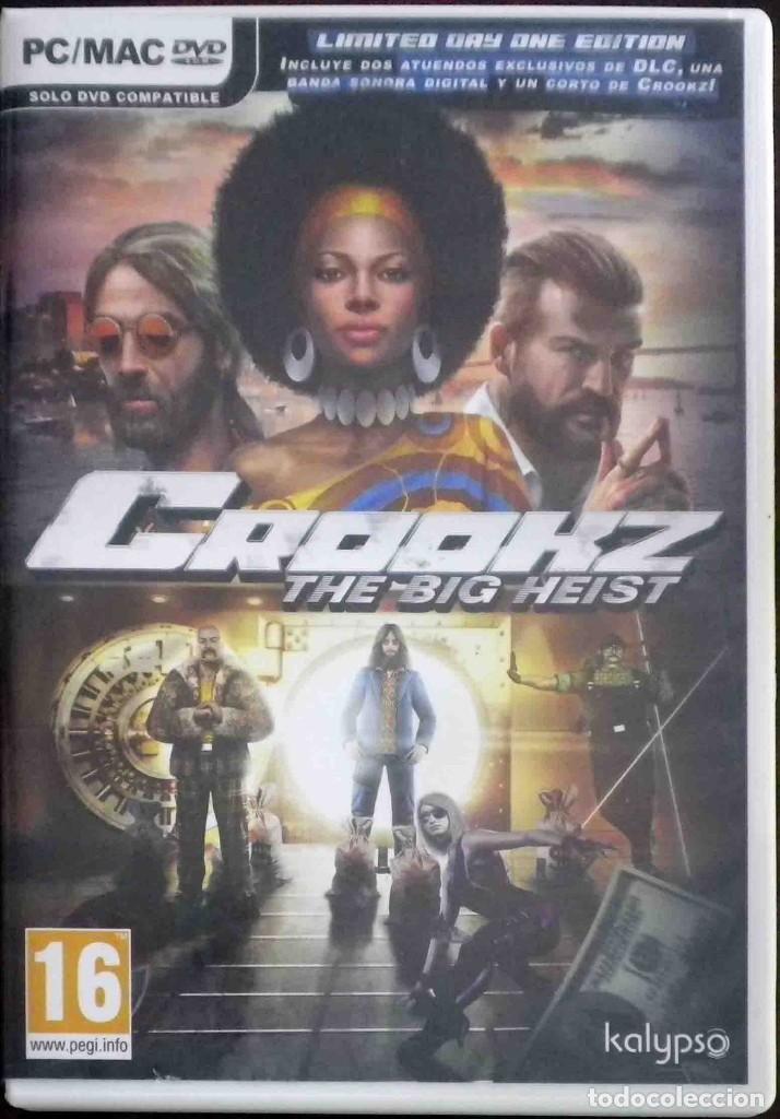 Videojuegos y consolas: PC: Crookz - The Big Heist - Completo y en impecable estado - Para PC y MAC. - Foto 1