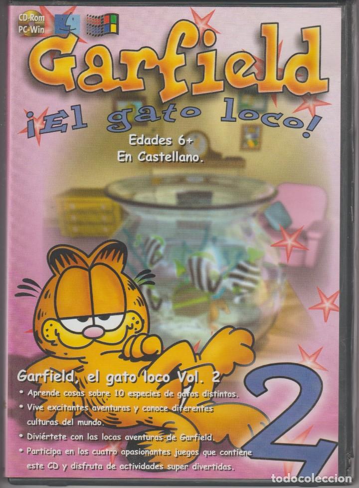 Videojuegos y consolas: JUEGO PC - CD ROM - GARFIELD EL GATO LOCO - Foto 1