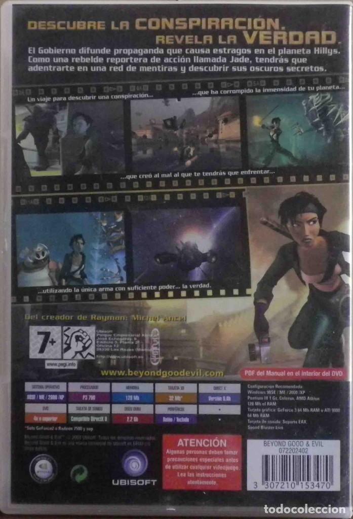 Videojuegos y consolas: PC: Beyond Good & Evil - Juego cl&aacute;sico - Foto 2