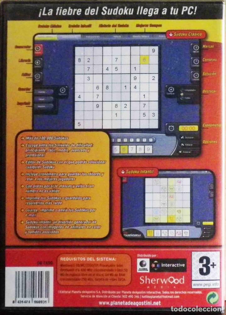 Videojuegos y consolas: PC: Sudoku - PC CD-Rom con 5 niveles de dificultad - Foto 2