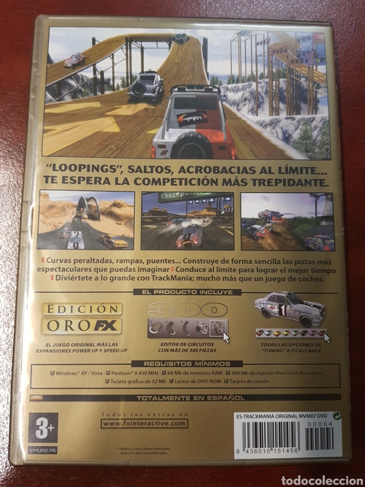 Videojuegos y consolas: Trackmania Original Oro - Juego PC - Foto 2