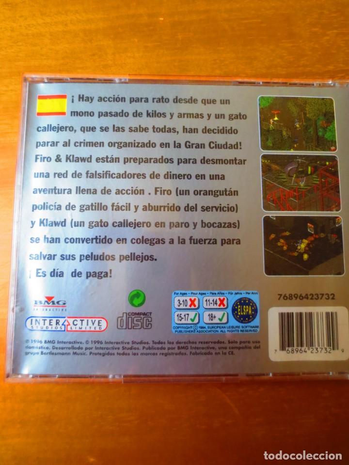 Videojuegos y consolas: Firo & Klawd (1996) (PC-CDROM) - Foto 4