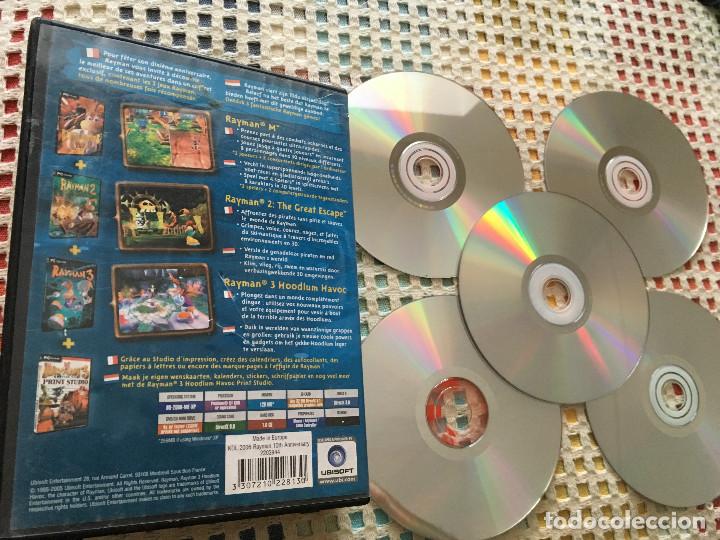 Videojuegos y consolas: RAYMAN 10 TH ANNIVERSARY 4 TITLE PACK LIMITED EDITION PC DVD ROM - Foto 2