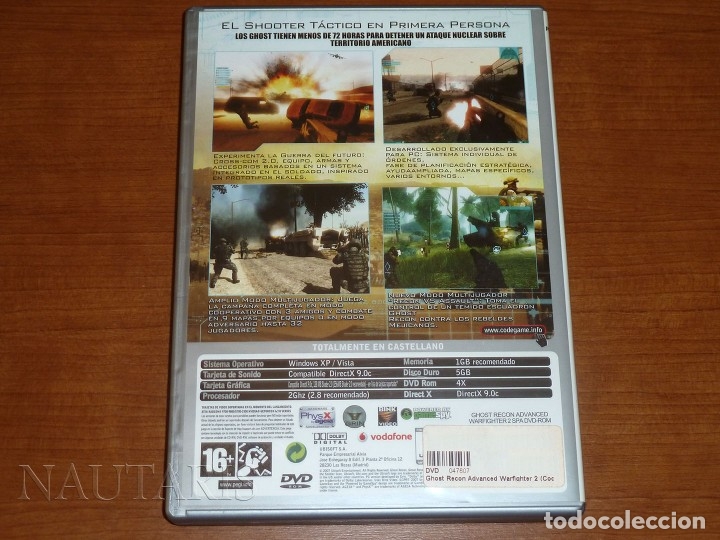 Videojuegos y consolas: GHOST RECON 2 - ADVANCED WARFIGHTER - Foto 2