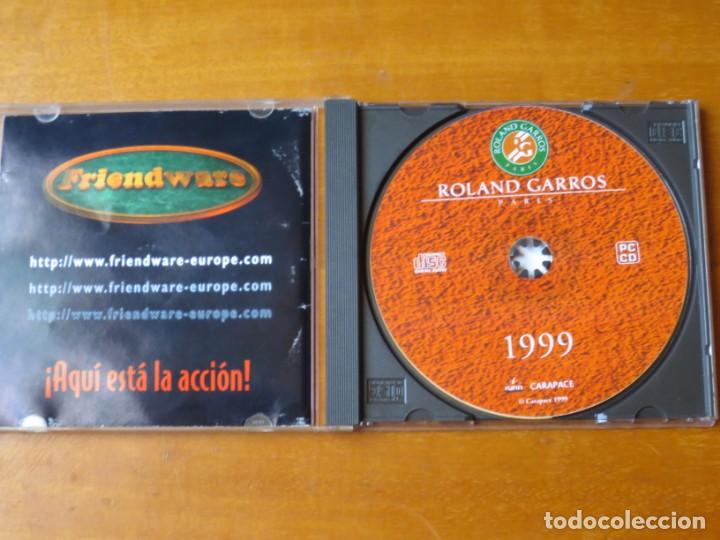 Videojuegos y consolas: Roland Garros 1999 (Friendware) (PC CD-ROM) - Foto 3