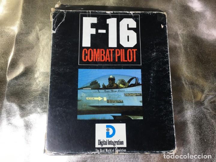 Videojuegos y consolas: F-16 COMBAT PILOT - JUEGO DE IBM PC - Foto 1