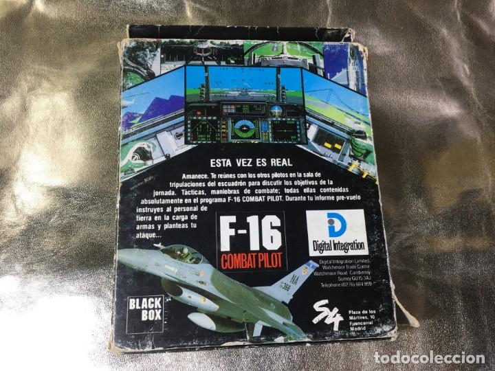 Videojuegos y consolas: F-16 COMBAT PILOT - JUEGO DE IBM PC - Foto 2