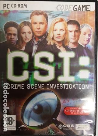 Videojuegos y consolas: PC CD ROM  - CODE  GAME - CSI - CRIME  SCENE  INVESTIGATION - - Foto 1