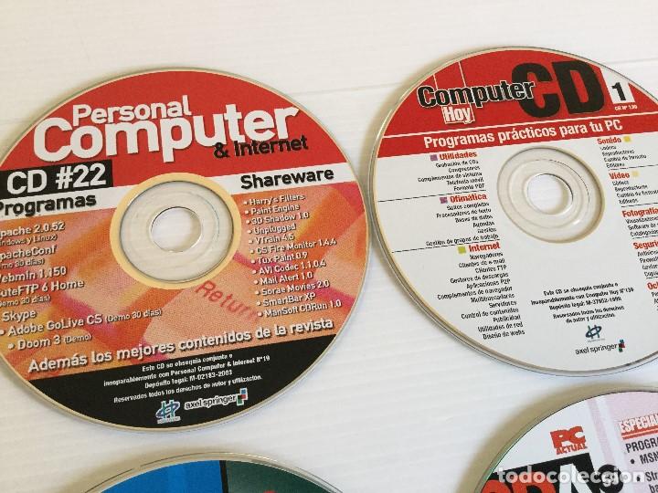 Videojuegos y consolas: Tarrina con 13 CDS de programas variados &ndash; Personal Computer &ndash; PC Today &ndash; PC PRO &ndash; Computer Hoy - Foto 5