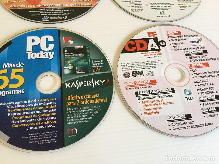 Videojuegos y consolas: Tarrina con 13 CDS de programas variados &ndash; Personal Computer &ndash; PC Today &ndash; PC PRO &ndash; Computer Hoy - Foto 6