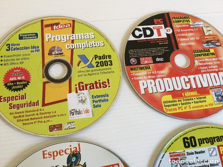 Videojuegos y consolas: Tarrina con 13 CDS de programas variados &ndash; Personal Computer &ndash; PC Today &ndash; PC PRO &ndash; Computer Hoy - Foto 7