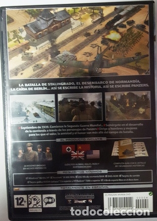 Videojuegos y consolas: PC - DVD - PANZERS - BASADO EN HECHOS REALES - - Foto 2