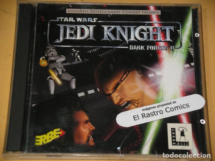 Videojuegos y consolas: Jedi Knight, Dark forces II, Star Wars, con dos CD ROM - Foto 1