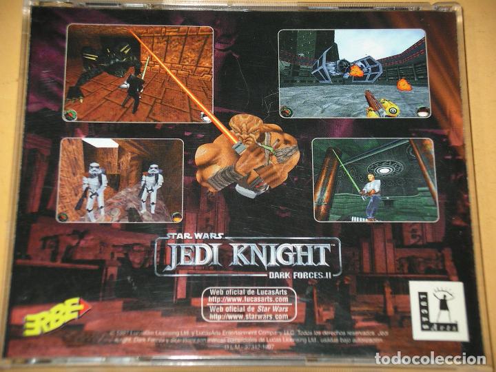 Videojuegos y consolas: Jedi Knight, Dark forces II, Star Wars, con dos CD ROM - Foto 2