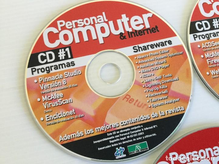 Videojuegos y consolas: Tarrina con 17 CDS de programas variados &ndash; Personal Computer &ndash; PC Today &ndash; Computer Idea - Foto 3