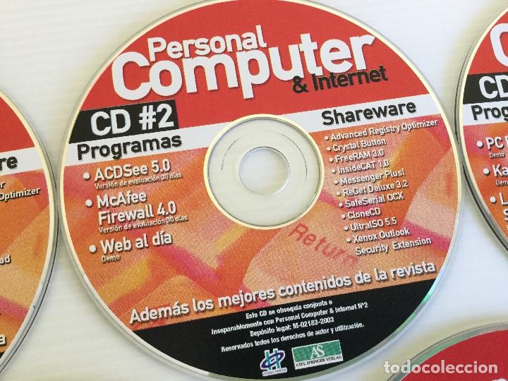 Videojuegos y consolas: Tarrina con 17 CDS de programas variados &ndash; Personal Computer &ndash; PC Today &ndash; Computer Idea - Foto 4