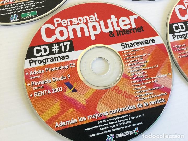 Videojuegos y consolas: Tarrina con 17 CDS de programas variados &ndash; Personal Computer &ndash; PC Today &ndash; Computer Idea - Foto 7
