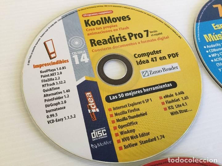 Videojuegos y consolas: Tarrina con 17 CDS de programas variados &ndash; Personal Computer &ndash; PC Today &ndash; Computer Idea - Foto 18