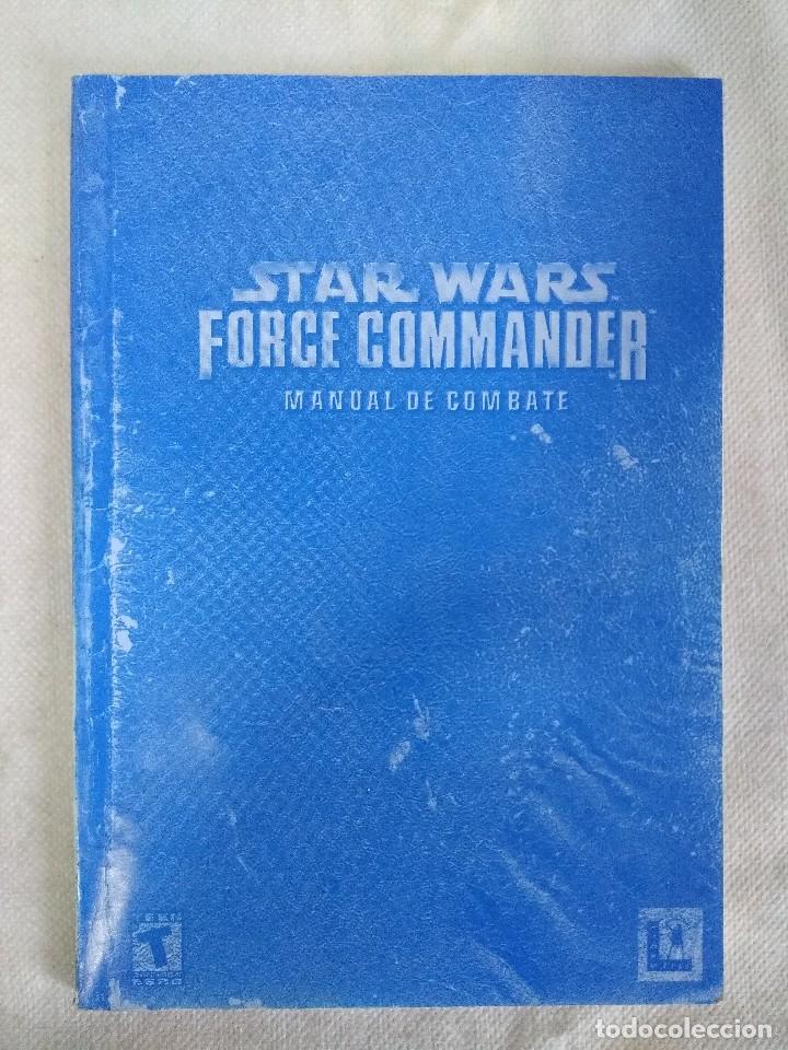 Videojuegos y consolas: MANUAL PARA JUEGO/STAR WARS FORCE COMANDER/PC. - Foto 1
