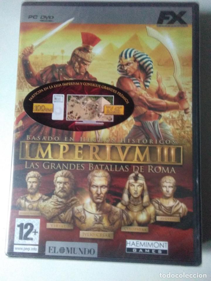 Videojuegos y consolas: IMPERIUM III , PC  ( FX ) . - Foto 1