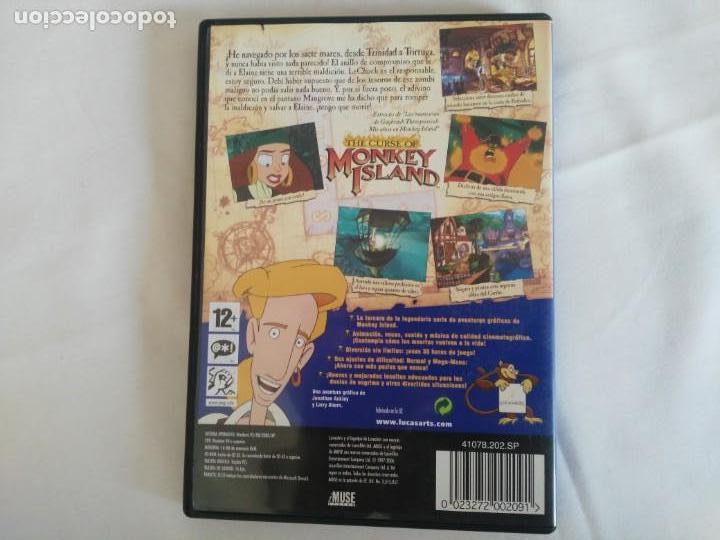 Videojuegos y consolas: juego de pc antiguo the curse  monkey island - Foto 2