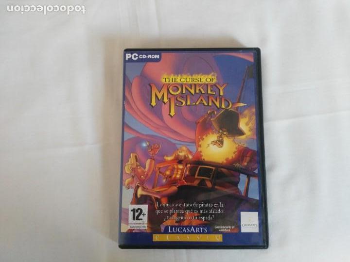Videojuegos y consolas: juego de pc antiguo the curse  monkey island - Foto 1