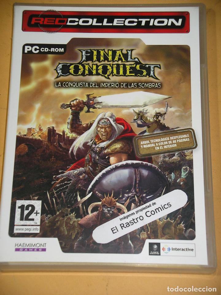 Videojuegos y consolas: Final conquest, La conquista del imperio de las sombras, CD Rom, ercom - Foto 1